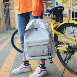 School Bags High Capacity Fahion Women's Canvas Backpack bag For Girl Ladies Teenagers Casual USB Travel bags 230817