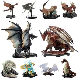 Action Toy Figures Monster Hunter World GAME Limited PVC Models Dragon Action Figure Japanese Genuine Kids Toy Gifts 230818