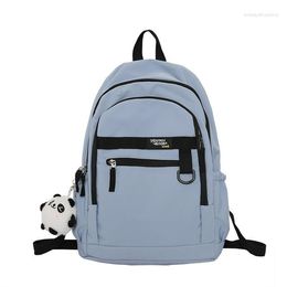 Backpack Lady Laptop College Girl Boy Leisure School Bag Men Female Waterproof Travel Book Fashion Male Women Nylon