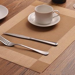 Table Runner PVC Placemat Non-slip Pads Dinner Mat Mug Coffee Plate Cup Kitchen Decoration Accessories
