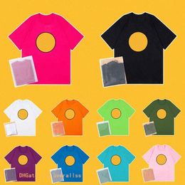 Basic T shirt For Men Women Couple Tees Smiley Face Printing Oversize Version Star Short Sleeve Fashion Trendy Design T-shirt Tops P4sX#