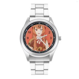 Wristwatches Raphtalia Quartz Watch Aesthetic Man Wrist Design Steel Travel Buy Wristwatch