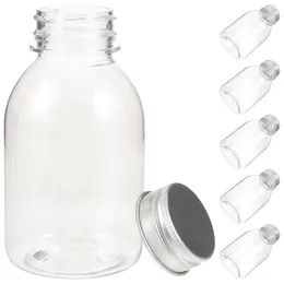 Storage Bottles 6 Pcs Mini Frig Reusable Drinks Water Hi Tea Refillable Juice Plastic Small Juicing