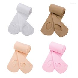 Women Socks Convertible Dance Tights Solid Color Ballet Transition Leggings Pantyhose