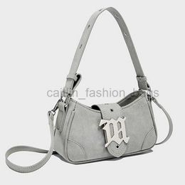 designer bag tote bag Niche Retro Women's Underwear Bag Spring/Summer 2023 New Suede Texture One Shoulder Stick Handbag Luxury Women's Wear caitlin_fashion_bags