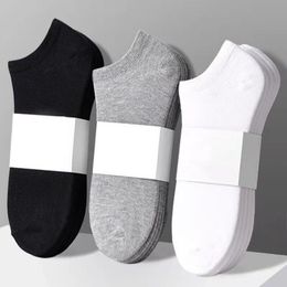 Men Short Socks Casual Low Cut Ankle Men's Slippers Shallow Mouth Male Boat Meias