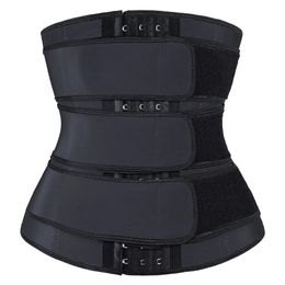 Waist Tummy Shaper Women Waist Trimmer Tripple Belts Waist Trainer Shaperwear Tummy Control Slimming Fat Burning For Postpartum Sheath Belt 230818