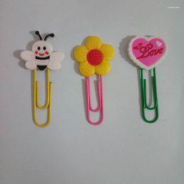 Lovely Cartoon Animal & Botany Memo Clamp Paper Clip Bookmark School Office Supply