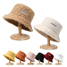Wholesale Autumn and Winter Ladies Plush Fisherman Hat Versatile Pot Warm Hat
