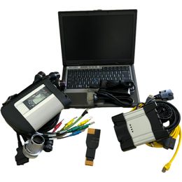 204.03 for BMW ICOM NEXT and MB STAR C4 Diagnostic Tool with HDD/SSD Win10 System in D630 Laptop