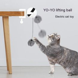 Other Cat Supplies Electric Toy Lift Ball Self Hi Interactive Educational Pet 230817
