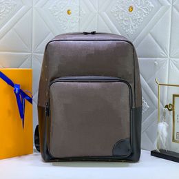 Designer backpack luxury travel bag mens business office laptop bag large capacity leather backpack Fasion knapsack black backpacks mens and womens luggage bags