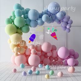 Other Event Party Supplies Macarone Colorful Balloons 536 Inch Inflatable Helium Balloon Wedding Christmas Decoration Festival Scene Room Layout Baloons 230818