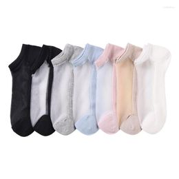 Women Socks 10pairs/ Spring/Summer Thin Striped Glass Silk Liner Lightweight And Breathable Crystal Women's