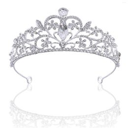 Hair Clips Bridal Crown Tiara Alloy Headband Birthday Surprise Gift Girls Accessories Elegant Charming For Party Princess TEN