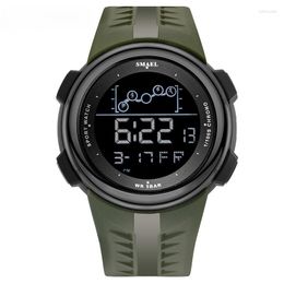 Wristwatches Digital Wrist Watches Men Sport LED Display Electronic Clock Male Alarm Clocks Chronograph Fanshion Watch Hombre Man 1703