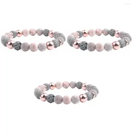 Charm Bracelets Natural Stone Bracelet Women Fashion Lava Beads Hand Chain Energy Wrist Delicate