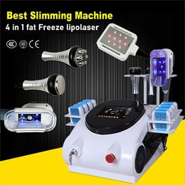 Laser lipo Cavitation and RF Body sculpt Vacuum cryolipolysis Slimming beauty Machine for spa