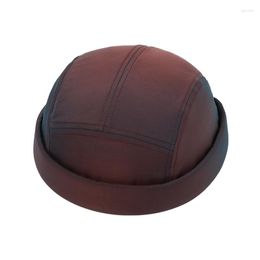 Berets 2023 INS Fast Dry Waterproof Summer Women Skullies Brimless Hats Y2k Gorro Invierno Melon Caps For Men Cappello Docker