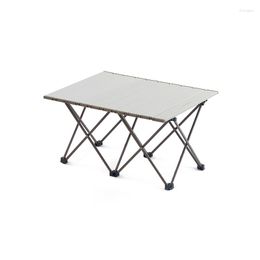 Camp Furniture Naturehike Portable Folding Table Ultralight Aluminum Alloy Roll Tables Outdoor Travel Camping For Beach Barbecue Trip