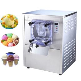 Commercial Hard Ice Cream Maker Gelato Ice Cream Making Machine Freezer Snowball Machine