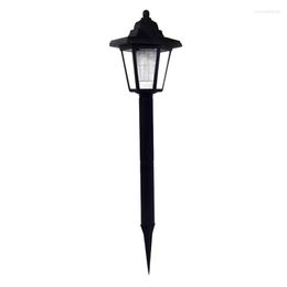 Solar Garden Stake Lights Outdoor Waterproof LED Light With Flickering Candle Lantern Lighting For Yard Lawn Patio