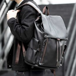 designer bag Backpack Style Men's backpack Lether Vintage for Teenager Laptop PC Portable Bag Designer Boys' Travel School Luxury backpackstylishhandbagsstore