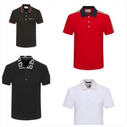 Mens Stylist Polo Shirts Luxury Men Clothes Short Sleeve Fashion Casual Men Summer T Shirt Many Colours are available Size M-3XL