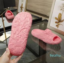 2022 New Ladies Slippers Slide Desert Sand Resin Slippers Sand Crawler Rubber Human Head Elephant Beach Flip-Flops Vacation