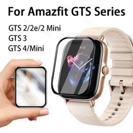 Soft Watch Film For Amazfit GTS 4 2 Mini 3 2e Full Screen Protector For Amazfit GTS2 GTS3 GTS4 Mini Smartwatch Film (Not Glass)