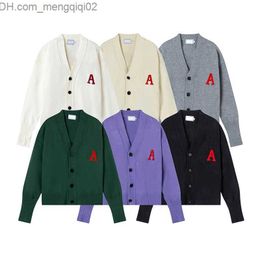 Men's Sweaters Cardigan Sweater for Men Designer Sweaters with Heart and Letter Embroidery Mens Womens Unisex Knit Clothing Long Sleeve 5 Styles Sweatshirts Z230819