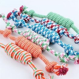 Dog Toys Chews Pet Supplies Rope Chew Toy Outdoor Training Fun Playing Cat Dogs for Large Small Durable Braided 230818