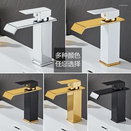 Bathroom Sink Faucets Washbasin Wash Basin Black Faucet And Cold Cabinet Toilet Single Hole