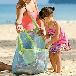 Storage Bags Large Capacity Outdoor Beach Bag Foldable Portable Children Sand Away Kids Toys Clothes Towel Organiser