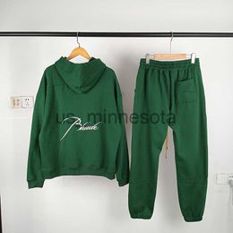 Men's Hoodies Sweatshirts Fleece Hoodies Letter Embroidery Men Woman 2023fw Casual Best Quality Oversized Pullover Sweatshirts J230818