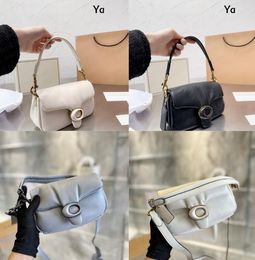 Designers Soft Tabby Handbag Women Pillow Shoulder Bag Sacoche Letters Bolso Cross Body Envelope Messenger Bags Flap Totes Clutch