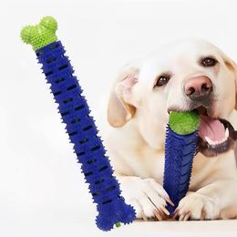 Dog Toys Chews Molar Stick Food Grade Silicone BPA Free Bone Shape Tooth Cleaning Interactive Bite Resistant Simulated Pet Supplies 230818