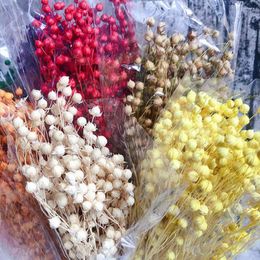 Decorative Flowers 80g Natural Real Acacia Beans Florals Rich Romantic Dried Valentine's Day Home Rustic Wedding Decoration Bouquet