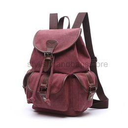 designer bag Backpack Style 2023 Autumn New Men's Vintage Canvas School Travel Bag High Capacity Backpackbackpackstylishhandbagsstore