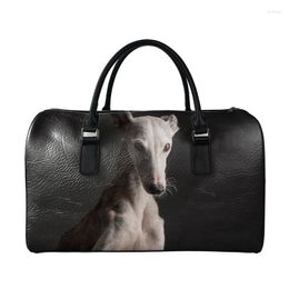 Duffel Bags Custom Men Business Travel Handbags Women High Quality Leather Casual Duffle Bag Sac De Office Greyhound Dropship