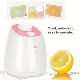 Facial Mask Machine, Collagen-Free Natural Fruit Facial Care Mask Maker Machine, Full Automation, Voice Reminder, Ideal Gift For Women Valentine's (US Plug)