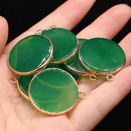 Pendant Necklaces Natural Stone Jasper Pendants Reiki Heal Green Crystal Charms For Jewelry Making DIY Women Necklace Earring Gifts