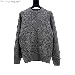 Men's Sweaters 2022 USA men sweaters high street leisure classic jumper Light luxury and advanced Colorful design Striped technology sweatshirts Z230819