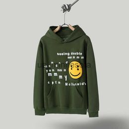 Men's Hoodies Sweatshirts Cooocoll666 Funny Pullover Hoodies For Women Plus Velvet High Quality 100 Cotton Foam Printing Casual Baggy Multiple Tops J230818