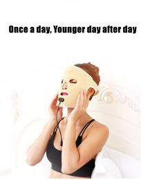 Face Massager 3D Far Infrared Face Mask Skin Care Heating Detoxification Deep Clean Wash Skin Beauty Instrument 230818