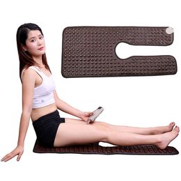 Other Massage Items Back Pain Relief Waistcoat Cervical Infrared Therapy Spine Care Stone Thermal Mat Body massager physical therapy home health car 230818