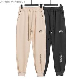 Men's Pants A-COLD WALL * Sports Pants Top Quality A COLD WALL Trousers Men's and Women's 1 1 High Quality Long Legs ACW Drstring Jogging Pants Z230819