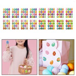 Gift Wrap Cartoon Easter Eggs Theme Sticker Self Adhesive Decorative Stickers 256Pcs For Party Supplies Scrapbooks Card Baking DIY Crafts