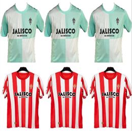 2023 2024 SPORTING Gijon Soccer Jerseys home away Djurdjevic DJUKA Manu Garcia Aitor G. JS BABIN 23 24 camiseta de futbol hombre football shirts