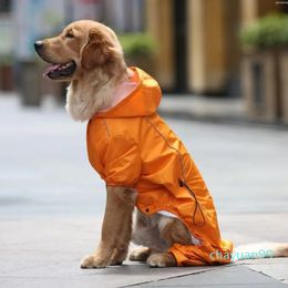 Dog Apparel Pet's Waterproof Raincoat Breathable Professional Outdoor Materials Sun Protection Walking On Rainy Day